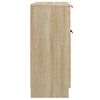 vidaXL Dressoir 60x30x70 cm bewerkt hout sonoma eikenkleurig
