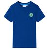 Kindershirt 140 donkerblauw