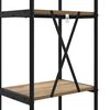 vidaXL Boekenkast Artisan Eiken 40 x 30 x 146 cm Bewerkt hout