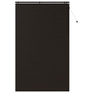 vidaXL Jaloezie Donkerbruin 145 x 250 cm 35 mm Massief Paulowniahout