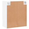 vidaXL Wandkast 60x31x70 cm bewerkt hout wit