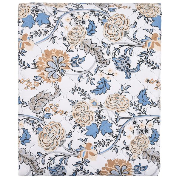 vidaXL Sprei 230x260 cm ultrasone doorgestikte stof meerkleurig