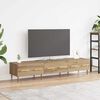 vidaXL TV-kast met lade Artisan Eiken 150 x 36 x 30 cm Bewerkt hout