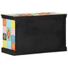 vidaXL TV-kast met lade Multikleur 80 x 35 x 50 cm Massief mangohout