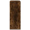 vidaXL Boekenkast 66x31x80 cm bewerkt hout gerookt eikenkleurig