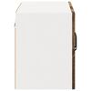vidaXL Keukenwandkasten 2 pcs Gerookt eiken 60 x 31 x 40 cm