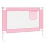 vidaXL Bedhekje peuter 90x25 cm stof roze