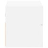 vidaXL Nachtkastjes 2 st wandgemonteerd 45x26x28,5 cm wit