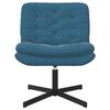 vidaXL Draaibare Relaxstoel Blauw 63 x 75 x 76 cm Fluweel