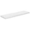 vidaXL Wandschappen zwevend 2 st 90x23,5x3,8 cm MDF hoogglans wit