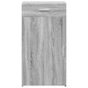 vidaXL Dressoir 50x42,5x93 cm bewerkt hout grijs sonoma eikenkleurig