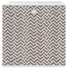vidaXL Opbergboxen 10 st inklapbaar 32x32x32 cm ongeweven stof bruin
