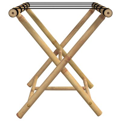 vidaXL Bagagerek inklapbaar 62x42x50,5 cm bamboe