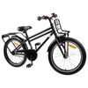 vidaXL Kinderfiets 20 Inch voor 6-11 jaar oud Zwart