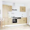 vidaXL 7-delige Keukenkastenset Porto bewerkt hout sonoma eikenkleur
