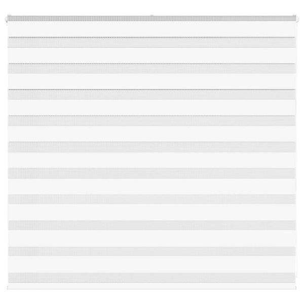 vidaXL Zebra Blind 165x100 cm stofbreedte 160,9 cm polyester wit