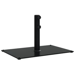 vidaXL Parasolvoet voor stokken van &Oslash;32/38/48 mm 15 kg rechthoekig