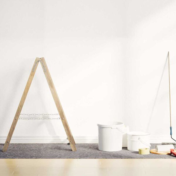 vidaXL Antislip schildersvlies 2 st 25 m 220 g/m&sup2; grijs