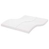 vidaXL Schuimmatras 7 zones hardheid 20 ILD 200x210 cm wit