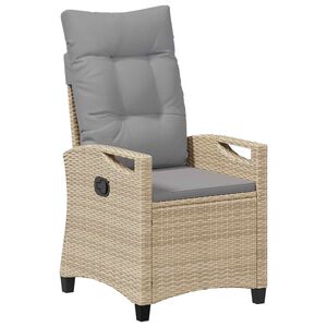 vidaXL Recliner Tuinstoelen 56 x 60 x 112 cm staal