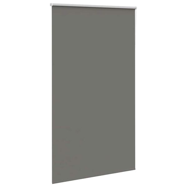 vidaXL Rolgordijn verduisterend 120x230 cm stofbreedte 116,6 cm grijs