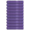 vidaXL Handdoeken FROGN 10 st 100x200 cm 360 g/m&sup2; paars