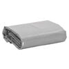 vidaXL Dekzeil 650 g/m&sup2; 2,5x4,5 m grijs