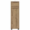 vidaXL Badkamer Kast Artisan Eiken 30,5 x 30 x 101 cm Bewerkt hout
