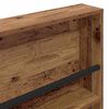 vidaXL Tijdschrift Rek 2 pcs Oudhout 100 x 12 x 70 cm Bewerkt hout