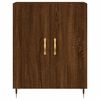 vidaXL Hoge kast 69,5x34x180 cm bewerkt hout bruin eikenkleur
