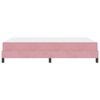 vidaXL Boxspringbed met matras Roze 160 x 220 cm Stof