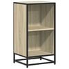 vidaXL Boekenkast 40x35x76 cm bewerkt hout sonoma eikenkleurig