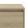 vidaXL Nachtkastjes 2 st 45x34x44,5 cm bewerkt hout sonoma eikenkleur