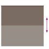 vidaXL Rolgordijn verduisterend koffie 145x175 cm stofbreedte 141,6 cm