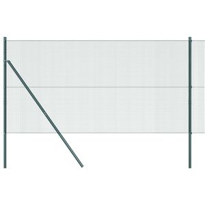 vidaXL Grond Fix Gelast Draadhek 10 x 1,4 m (B x H) PVC-Coated Staal