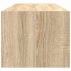 vidaXL TV-kast met lade Sonoma eiken 100 x 31 x 25,5 cm Bewerkt hout