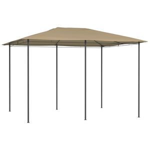 vidaXL Prieel 160 g/m&sup2; 3x4x2,6 m taupe