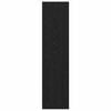 vidaXL Kledingkast met plank Zwart Eiken 50 x 50 x 200 cm Bewerkt hout