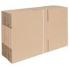 vidaXL Vouwdoos met opslag 50 pcs Naturel 30 x 21,5 x 14 cm Karton