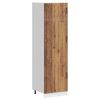 vidaXL Keukenkast Lucca bewerkt hout oud houtkleurig