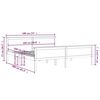 vidaXL Bedframe massief grenenhout honingbruin 180x200 cm
