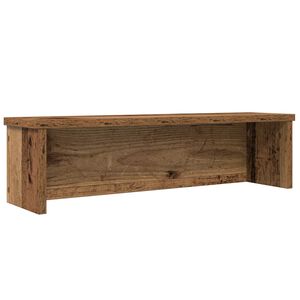 vidaXL Keukenrek stapelbaar 50x15x16 cm bewerkt hout oud houtkleurig