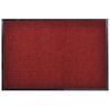 vidaXL Deurmat 90x150 cm PVC rood