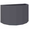 vidaXL Plantenbak Antraciet 90 x 45 x 50 cm Staal