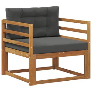 vidaXL Buiten Midden Sofa Naturel