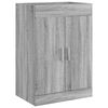 vidaXL Badkamer Onder Wasbak Kast Grijs Sonoma 78,5 x 37,5 x 81 cm
