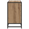 vidaXL Badkamerkast Artisan Eiken 80 x 33 x 60 cm Bewerkt hout