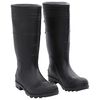 vidaXL Regenlaarzen maat 41 PVC zwart