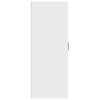 vidaXL Hangkast 69,5x34x90 cm bewerkt hout wit