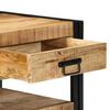 vidaXL Salontafel 90x50x38 cm massief ruw mangohout